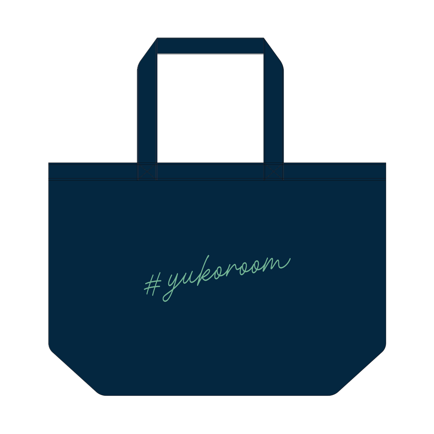 こんなの欲しかった!推しの尊いトート♡(ネイビー)