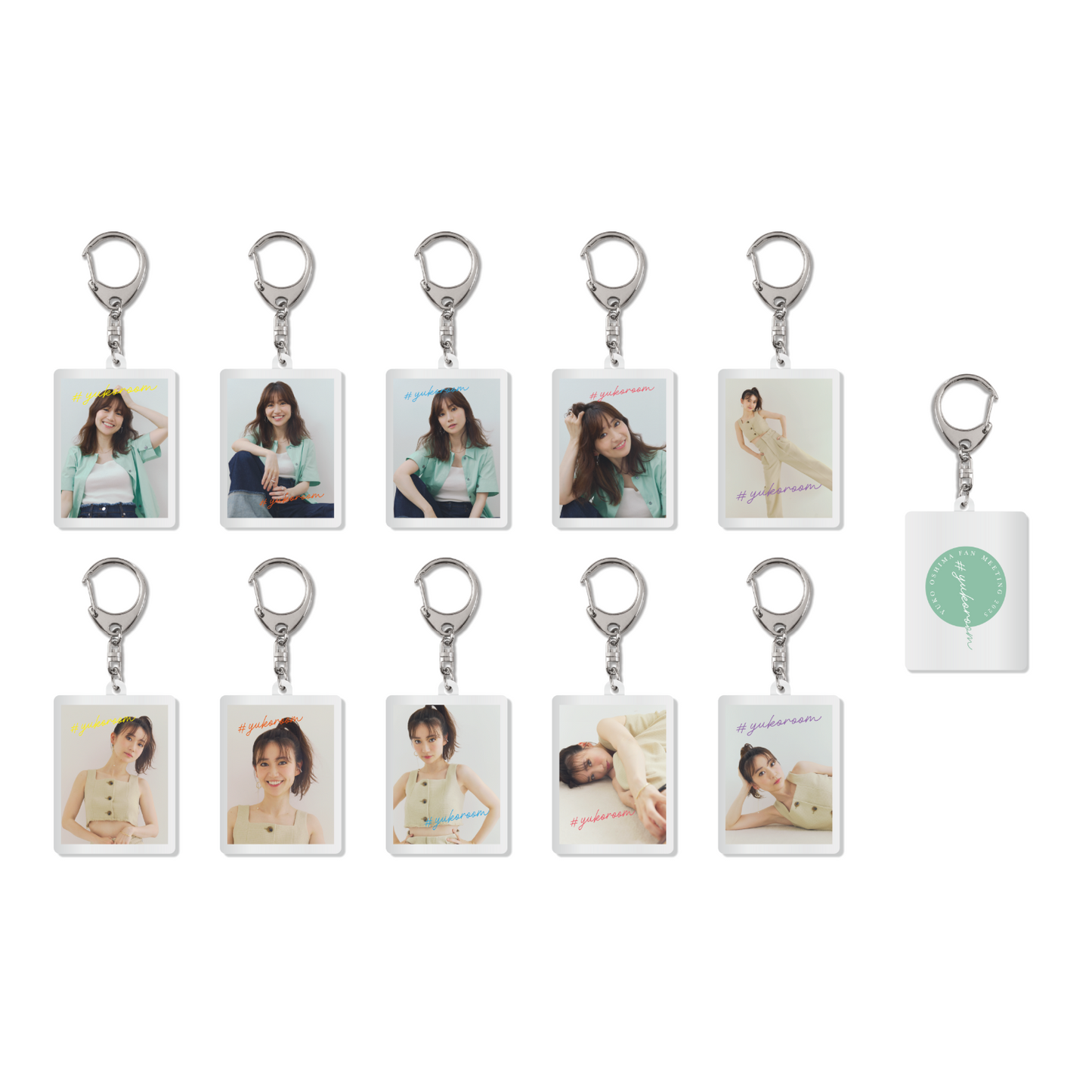 正直全部当たりよ？ #yukoroomアクキー（全10種）