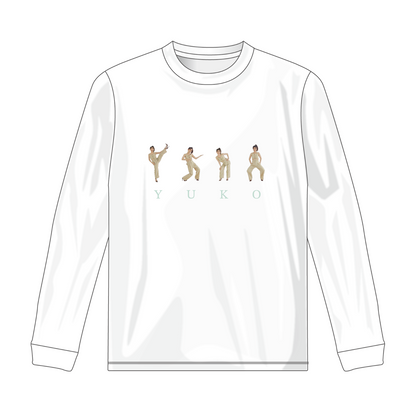 【完全数量限定】YUKOがおどるロンT（ホワイト）