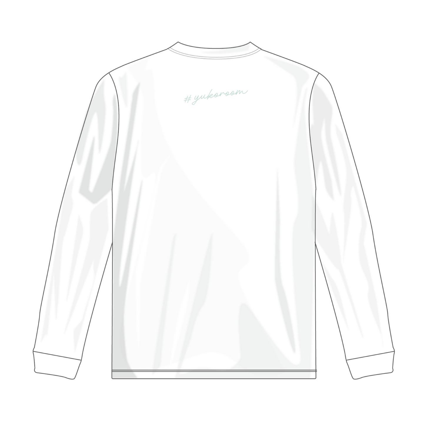 【完全数量限定】YUKOがおどるロンT（ホワイト）